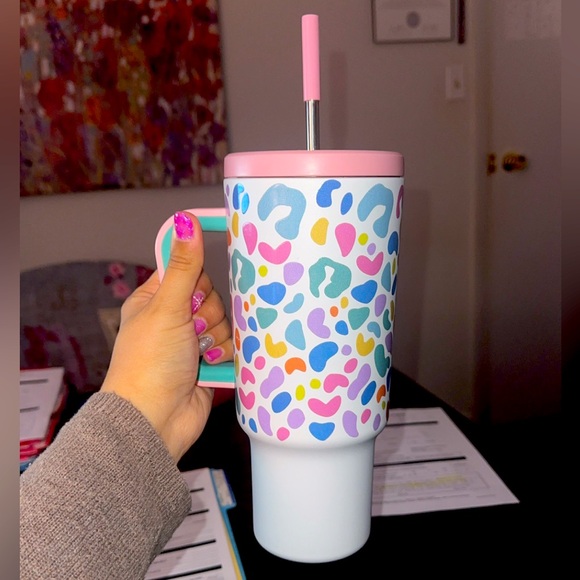 Leopard Print Tumbler - Picture 1 of 3